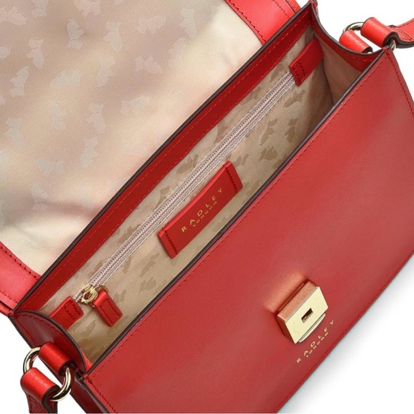 Last One! NWT Radley London I Choose You Small Flapover Crossbody ❤️❤️❤️ - Picture 5 of 13